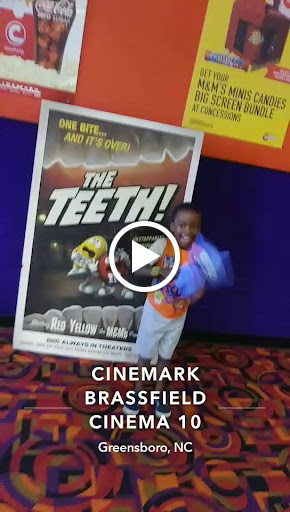 Movie Theater «Cinemark Brassfield Cinema Ten», reviews and photos, 2101 New Garden Rd, Greensboro, NC 27410, USA