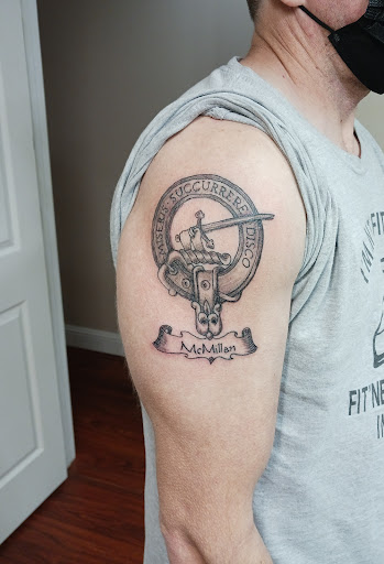 Explore men half sleeve tattoo ideas, creative tattoo ideas in Pittsburg, available at NeonMoon Tattoo