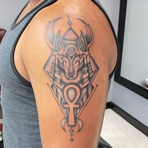 Explore baddie tattoo ideas, creative tattoo ideas in Schaumburg, available at Atmosphere Tattoo Gallery - Schaumburg