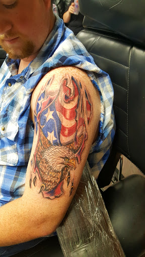 Explore chest to shoulder tattoo ideas, creative tattoo ideas in Keansburg, available at Attractive Tattoo New Jersey Body Jewelry Outlet