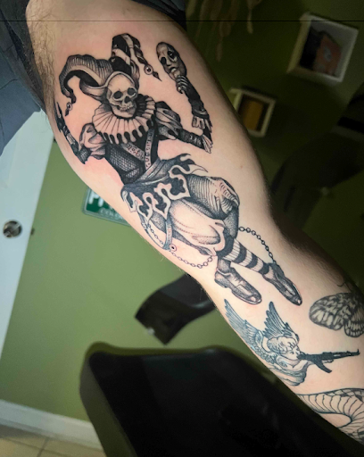 Explore anthony tattoo ideas, creative tattoo ideas in Columbus, available at Infamous Ink Tattoos and Piercings