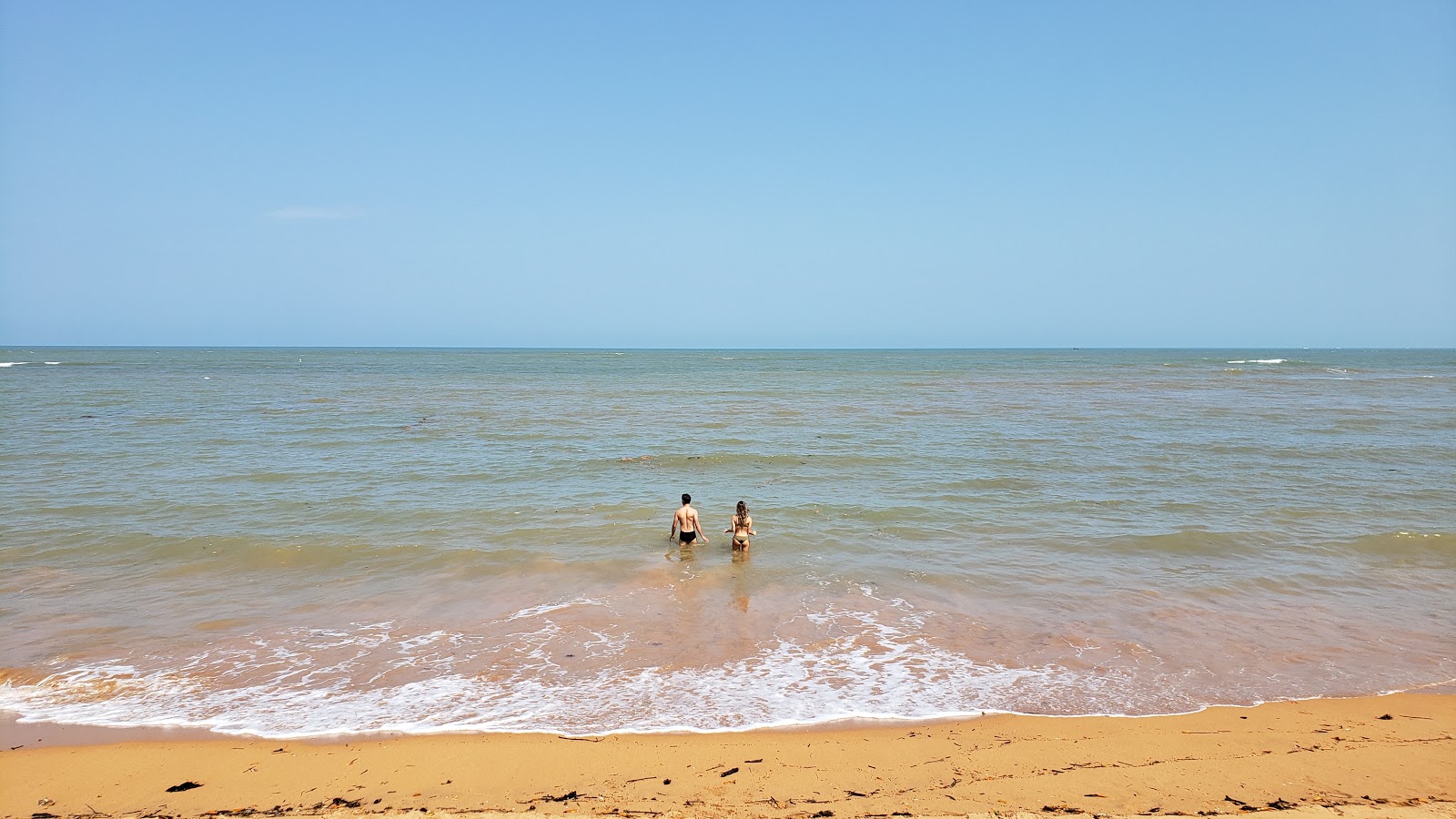 Foto von Strand der Priester mit sehr sauber Sauberkeitsgrad
