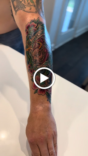 Explore amethyst tattoo ideas, creative tattoo ideas in Waxahachie, available at Tattoo Guild