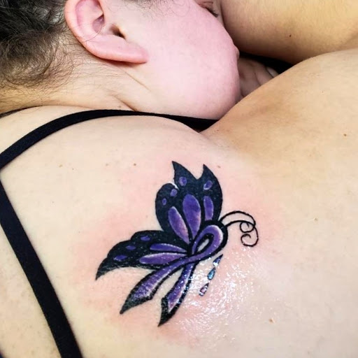 Explore metamorphosis tattoo ideas, creative tattoo ideas in Windsor Locks, available at Reigning Ink Tattoo Studio