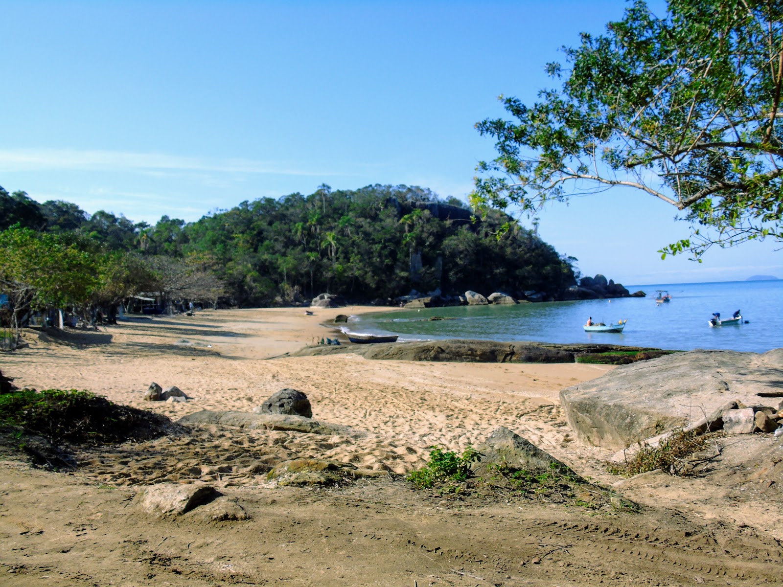 Foto von Ponta Grande mit gerader strand