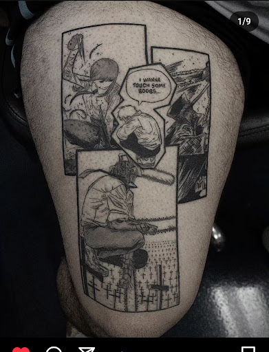 Explore father son matching tattoo ideas, creative tattoo ideas in Buford, available at Inked Arts Tattoo Studio