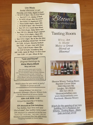 Winery «Blooms Winery on Whidbey», reviews and photos, 5603 Bayview Rd, Langley, WA 98260, USA