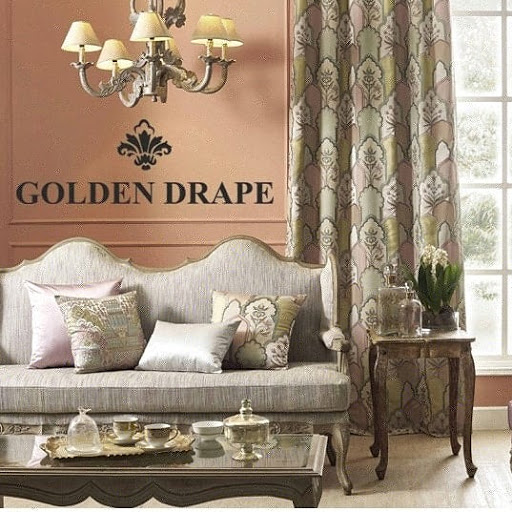 golden drape