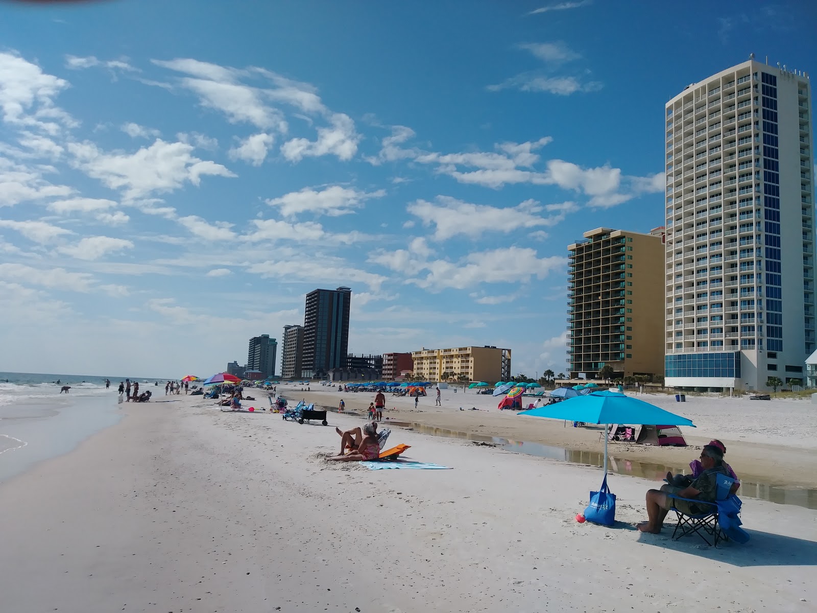 Fotografie cu Gulf shores beach cu nivelul de curățenie înalt