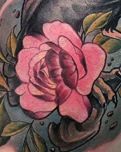 Explore back tattoo placement ideas, creative tattoo ideas in New Castle, available at Antimatter Tattoo & Gallery