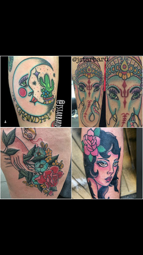 Explore sleeve tattoo idea, creative tattoo ideas in Camarillo, available at BONE DEEP TATTOO