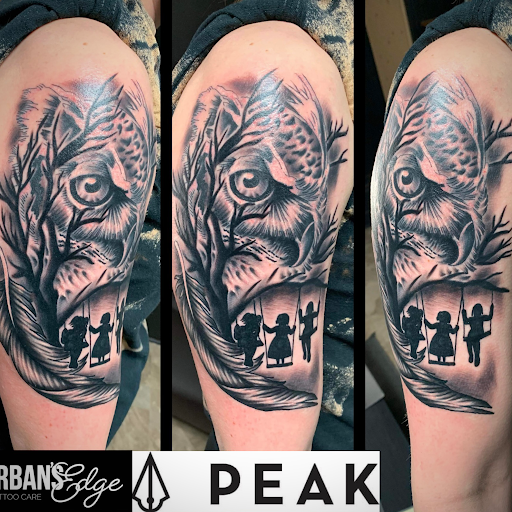 Explore boat tattoo ideas, creative tattoo ideas in Sunbury, available at Knuckles & Needles Tattoo Parlor