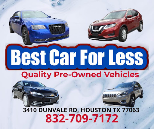 Used Car Dealer «BEST CAR FOR LESS», reviews and photos, 3410 Dunvale Rd, Houston, TX 77063, USA