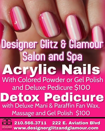 Beauty Salon «Designer Glitz & Glamour Spa and Hair Salon», reviews and photos, 222 E Aviation Blvd, Universal City, TX 78148, USA