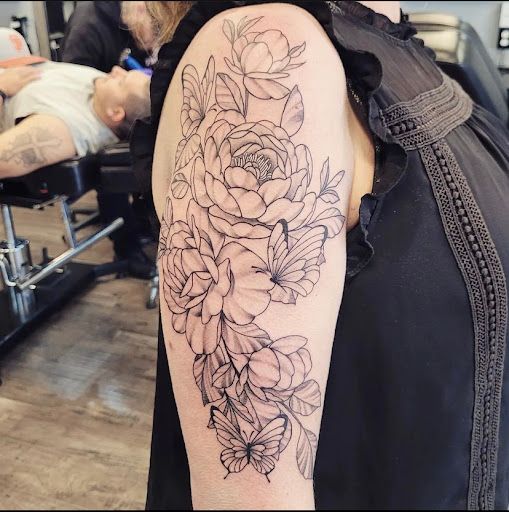 Explore rainbow bridge tattoo ideas, creative tattoo ideas in Livermore, available at Legacy Ink Tattoo Parlor
