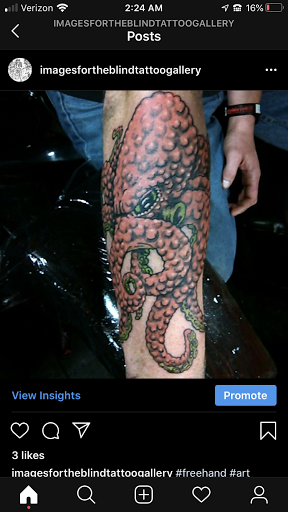 Tattoo Shop «Images for the Blind Tattoo Gallery», reviews and photos, 511 Champion Dr, Canton, NC 28716, USA