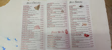 Menu / carte de Concordial à Albissola Marina