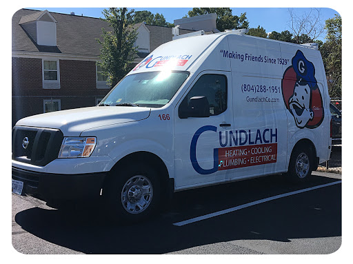 HVAC Contractor «Gundlach Heating, Cooling, Plumbing & Electrical», reviews and photos, 2707 Ellis Ln, Richmond, VA 23294, USA