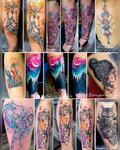 Explore joshua tree tattoo ideas, creative tattoo ideas in Casper, available at Luna & Lotus Amethyst Ink Angie Kay