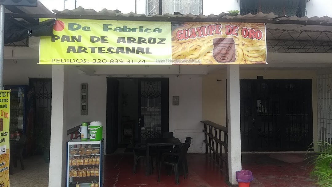 Productos y amasijos del llano Guayupe de Oro