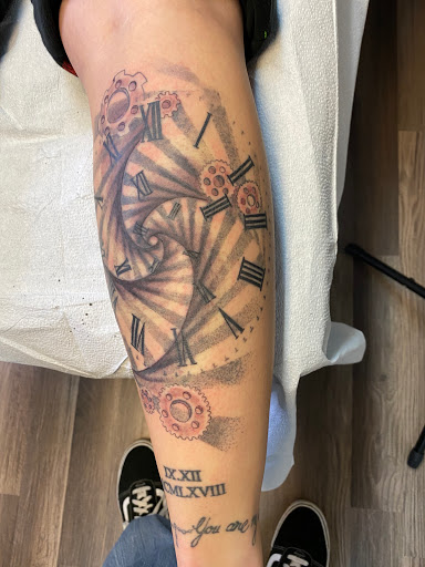 Explore shoulder scar tattoo ideas, creative tattoo ideas in Saint Paul, available at No Joke Tattoo Studios