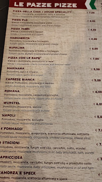 The Risto Pazzeria, Bari à Bari menu