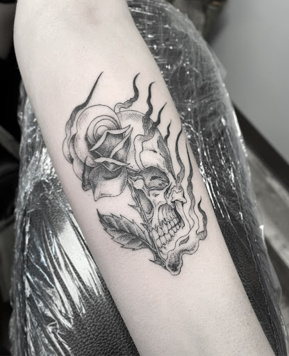 Explore evangelion tattoo ideas, creative tattoo ideas in Altoona, available at Electric Wave Tattoo