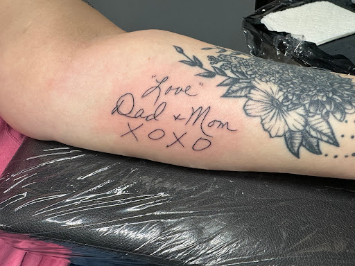 Explore girly skull tattoo ideas, creative tattoo ideas in Northern Cambria, available at Chey Kline Tattoos LLC