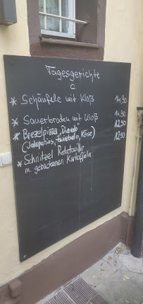 Restaurant Hummelstein à Nuremberg menu