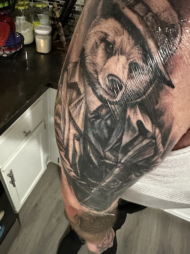 Explore tattoo collarbone ideas, creative tattoo ideas in Wilmington, available at Hardwire Tattoo & Body Piercing