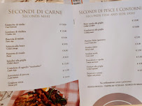 Menu du Ristorante la casareccia da Franco à Brattirò