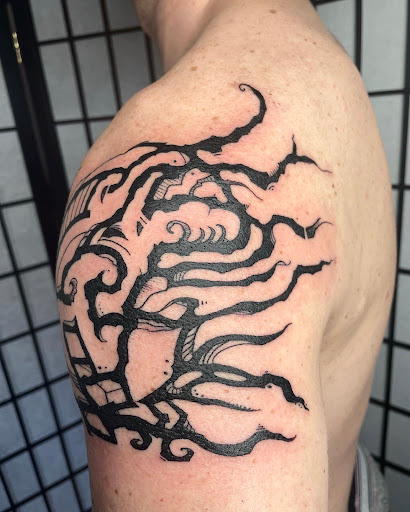 Explore mind over matter tattoo ideas, creative tattoo ideas in Barre, available at HINTERLAND TATTOO