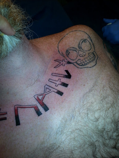 Explore dark tattoo sleeve ideas, creative tattoo ideas in Gulfport, available at Jack & Dianes Tattoo