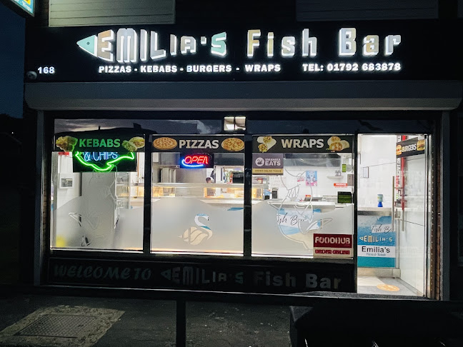 Comments and reviews of Emilia's Fish Bar Kebab & Burgers