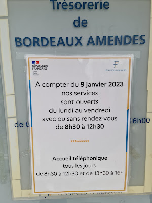 TRESORERIE BORDEAUX AMENDES à Bordeaux