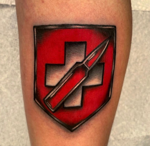 Explore ghostbusters tattoo ideas, creative tattoo ideas in North Fort Myers, available at Loyal 2 The Coil Tattoos & Body Piercings