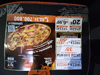 La Pâte à Pizza à Caen carte