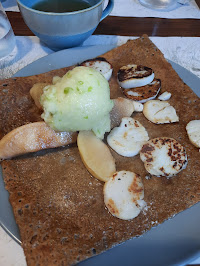 Tarte aux pommes du Crêperie La Vague à Plouezoc'h - n°1