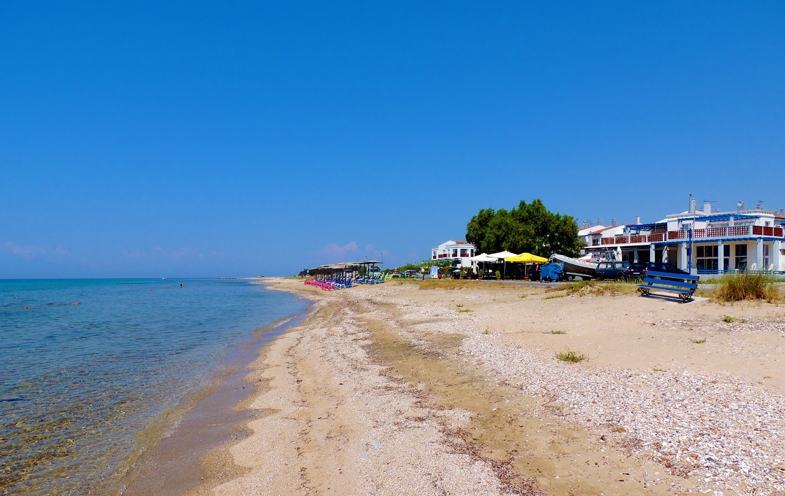 Zdjęcie Sozopolis beach z powierzchnią beżowy piasek