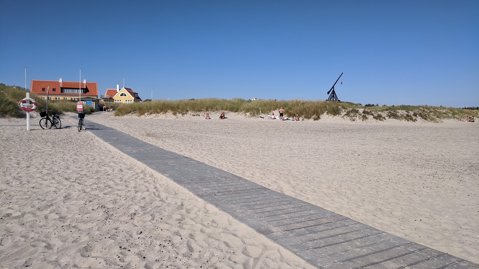 Foto av Skagen Sonder Beach och bosättningen