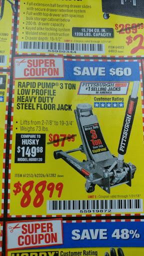 Hardware Store «Harbor Freight Tools», reviews and photos, 2011 Plank Rd, Fredericksburg, VA 22401, USA