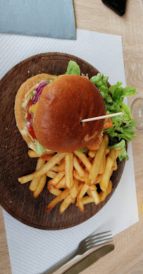 Hamburger du Restaurant Auberge de la Plage à Baraize - n°8