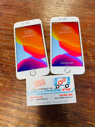 Computer Repair Service «CELLPHONE FIX», reviews and photos, 115 S Main St, Monroe, OH 45050, USA