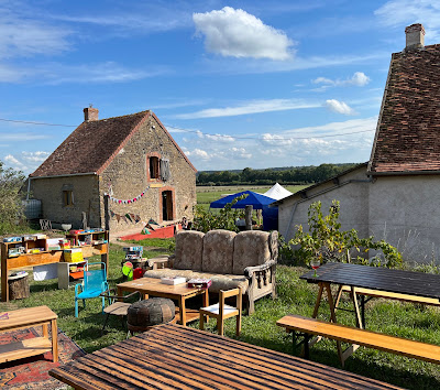 La voie des Fourches à Champvert