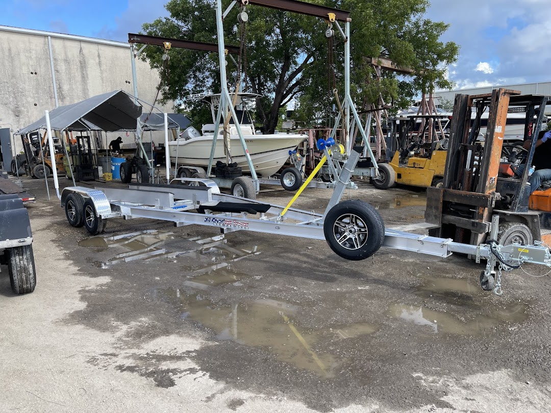 BAD 2D BONE TRAILERS | Boat trailers | Aluminum boat trailers