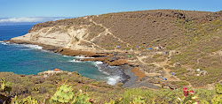 Foto von Playa de los Morteros wilde gegend