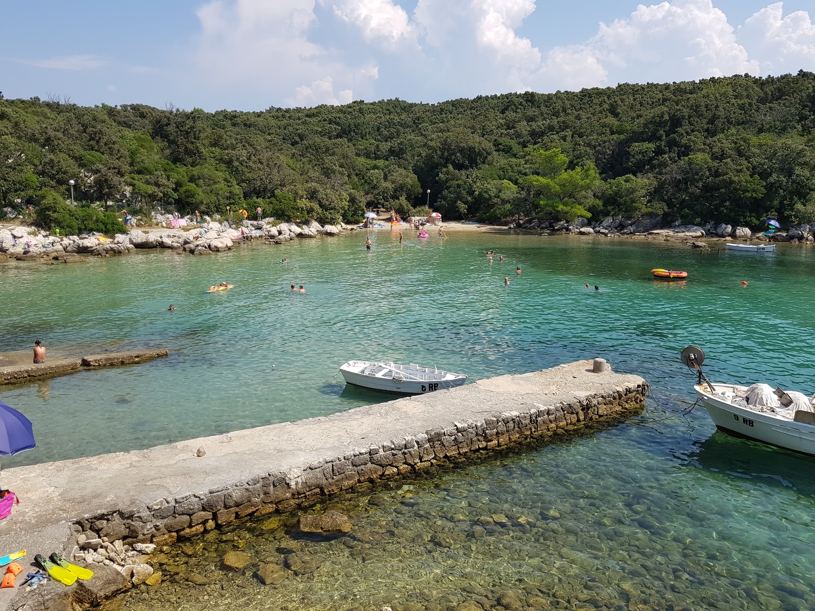 Foto af Matovica beach med sten overflade