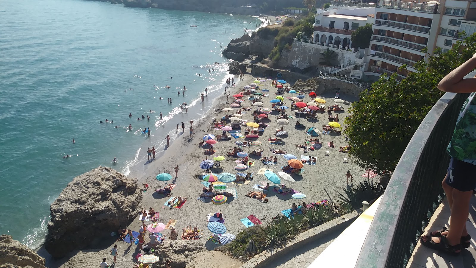 Photo de Playa la Caletilla avec un niveau de propreté de très propre