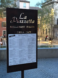 La Piazzetta à Nîmes menu