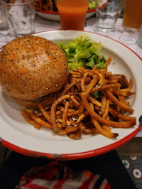 Hamburger végétarien du Restaurant français Les Fils à Maman Dijon - n°1
